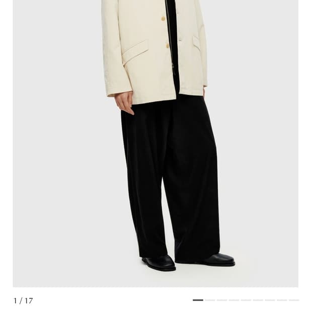 Youth유스 creased midi jacket