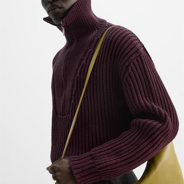 자라 맨즈 에디션 니트집업 리미티드