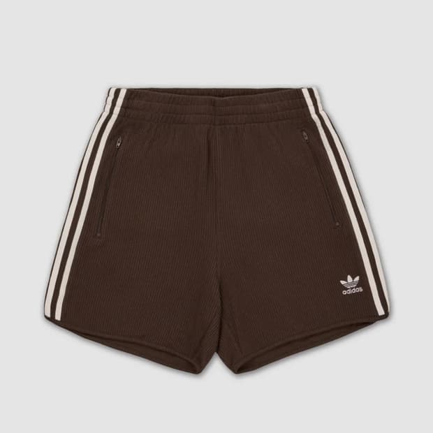 [ 2XL ] 아디다스 와플 숏 팬츠 다크브라운