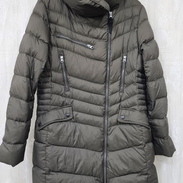 172.노스페이스 카키 롱패딩 