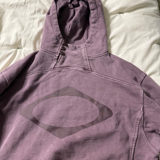 미스치프 롬버스 사이드 버튼 후드 