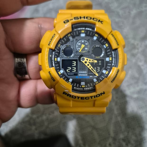 g shock  ga110범블비