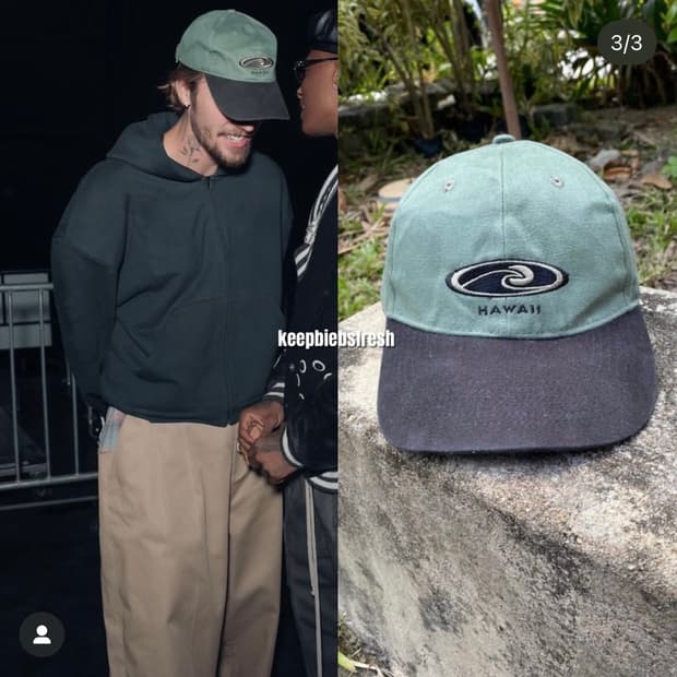 빈티지 하와이 볼캡 abc surf wear