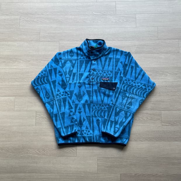 파타고니아 신칠라 아즈텍 블루 patagonia