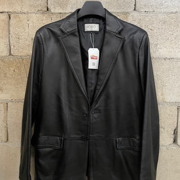 빈티지 Robo Angel 양가죽 블레이저 자켓