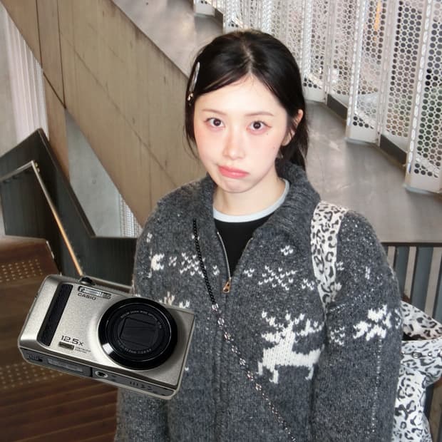 예쁜 핑크 빛 쿨톤 디카 카시오 엑슬림 ex-zr300 작례o