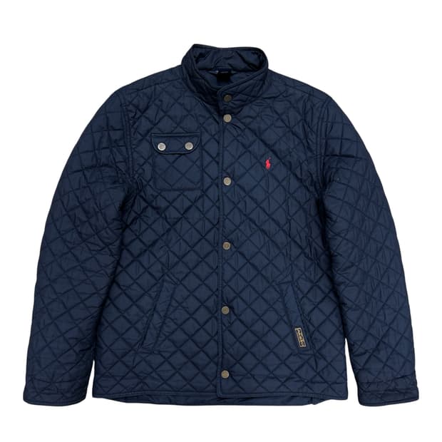 폴로 스몰포니 체스트포켓 퀼팅자켓(18-20)