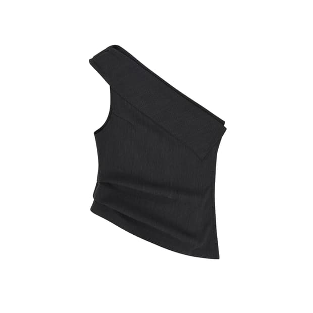보헤미안 서울UNBALANCE SHOULDER BLOUSE