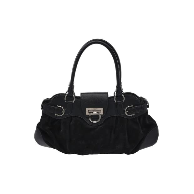 [A급] 페라가모 스웨이드 간치니 숄더백 판매합니다!!!