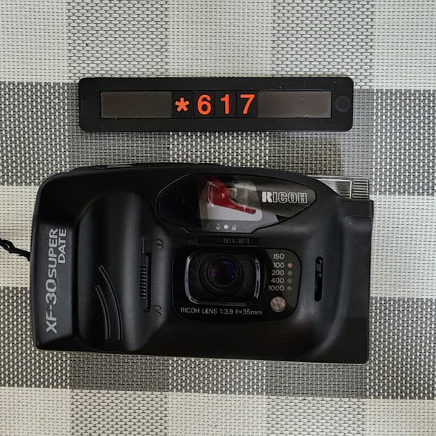 리코 XF-30 슈퍼 DATE 필름카메라