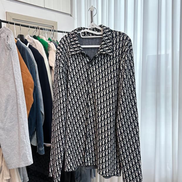 디올 오블리크 니트셔츠 xl