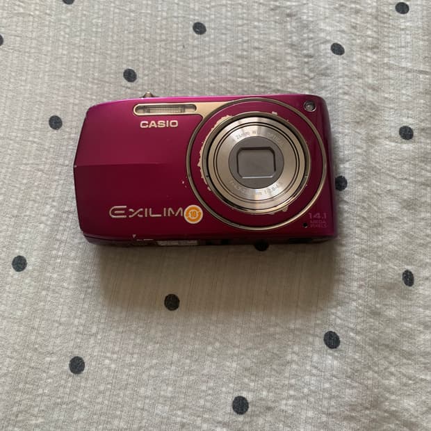 카시오 엑슬림 Z2300 빈티지 카메라 
