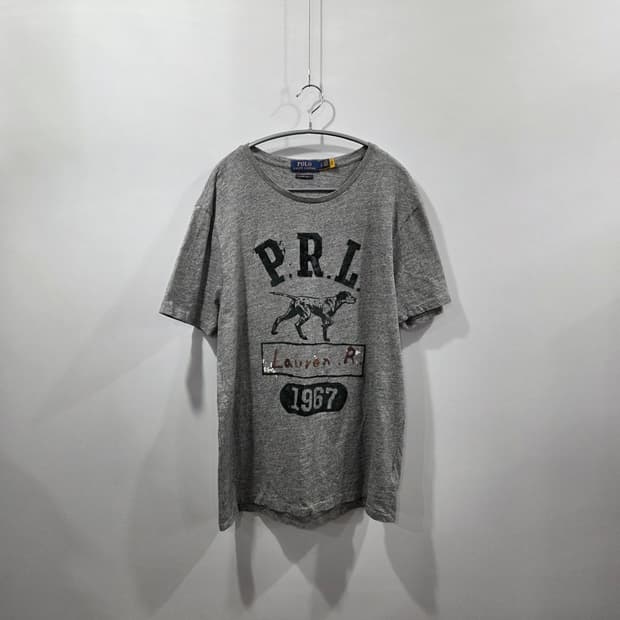 폴로랄프로렌 프린팅 반팔티 L