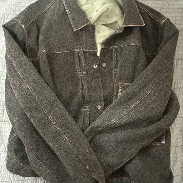 Kapital Twill Aging Wool 1st Jacket Char