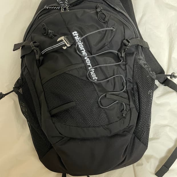 thisisneverthat 필드 백팩 28 블랙 새상품 택O