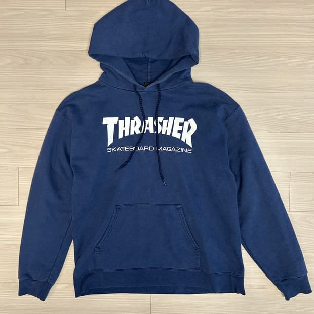 트래셔 빈티지 후드티