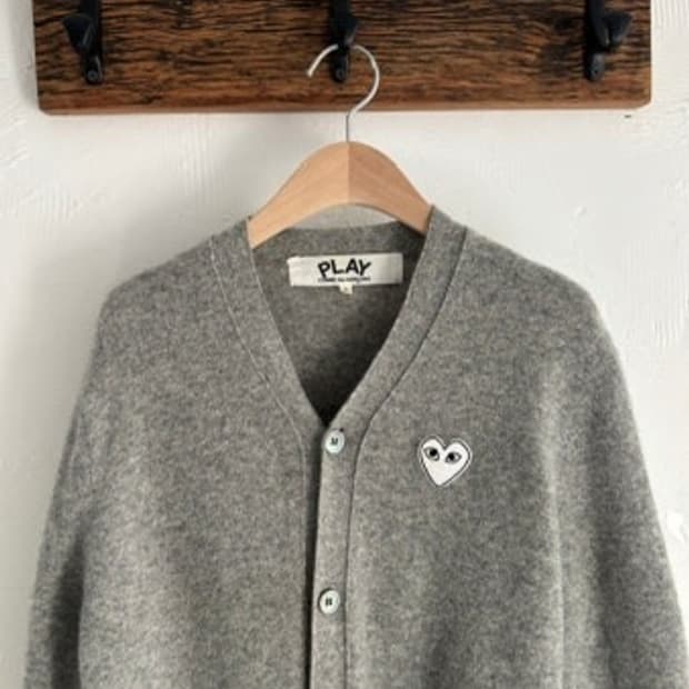 꼼데가르송 가디건 