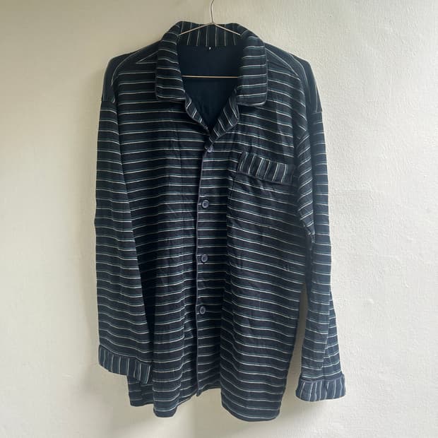 스트라이프 자켓 