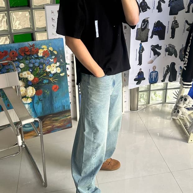 BARREL LEG JEANS 배럴 레그 진