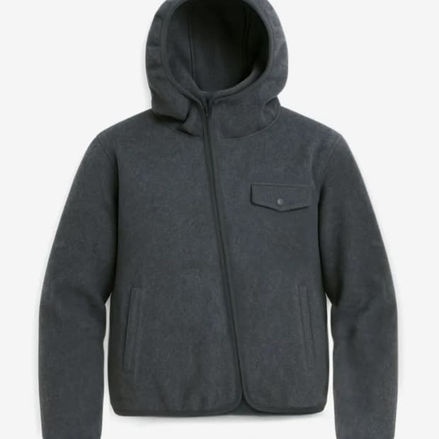 [M] 지플리시 플리스 후리스 후드집업