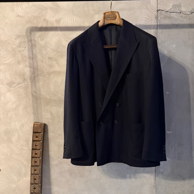 카모시타 더블 브레스티드 자켓 100