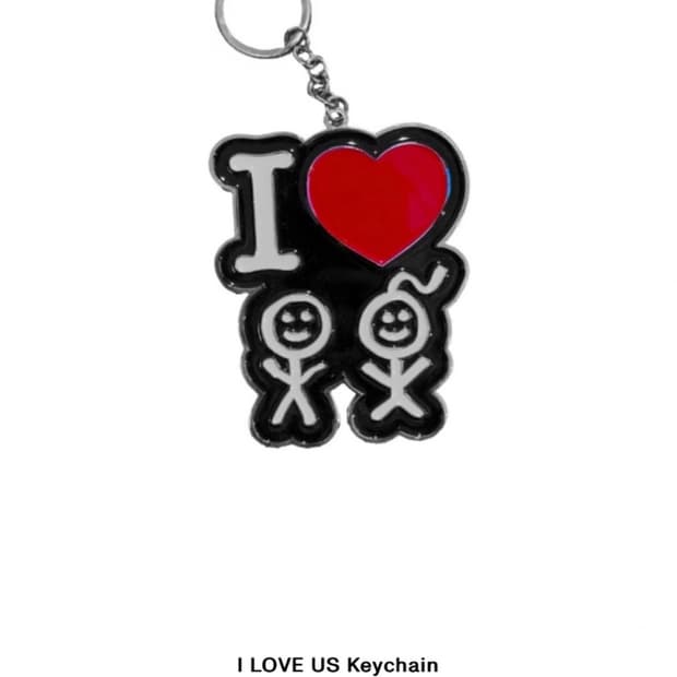 어반소피스티케이션 I LOVE US 키링