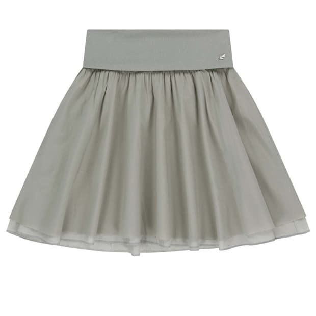 [구해요!] 코이세이오 더블 셔링 스커트 그레이 2사이즈 double