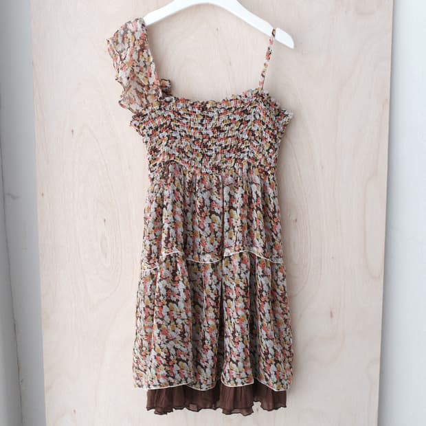 reversible flower one-piece