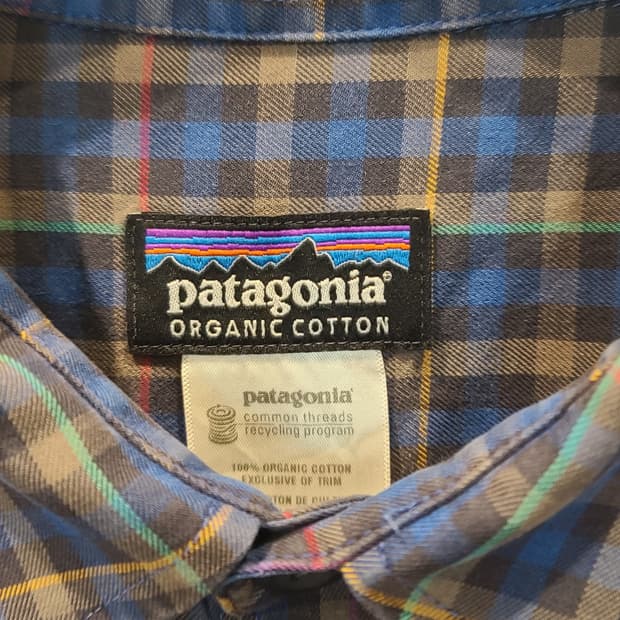 파타고니아 체크 남방