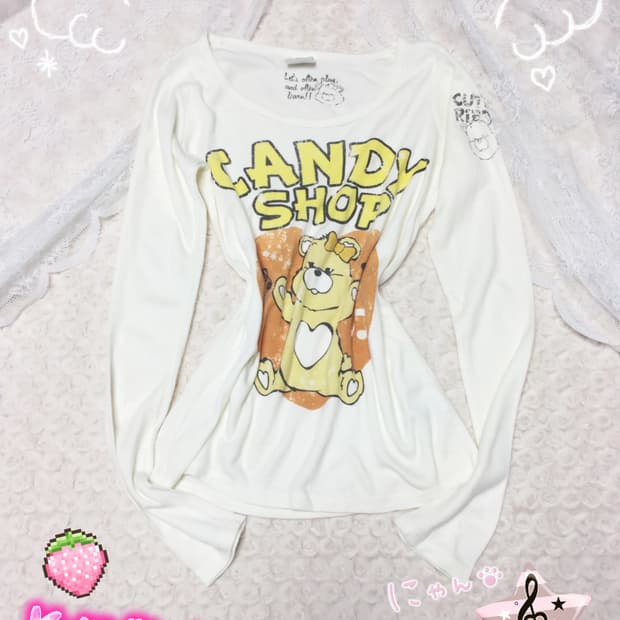 빈티지 캔디샵 슬리브