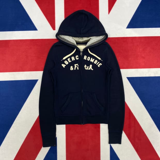 아베크롬비 딱붙핏 후드집업 여성 XS 