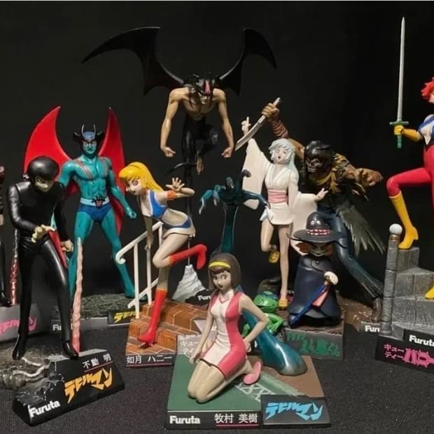 초레어) 미개봉 나가이고 컬렉션 데빌맨 큐티하니 피규어