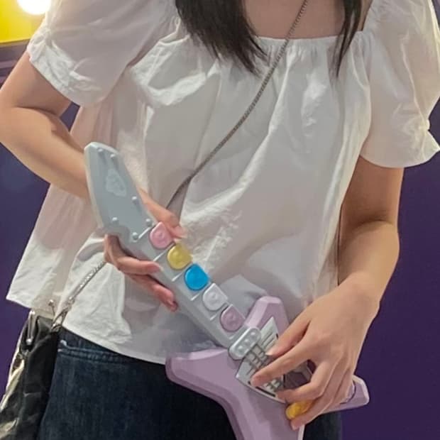흰색 블라우스