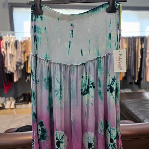 일본 빈티지 Made in India  보헤미안 타이다이 스커트