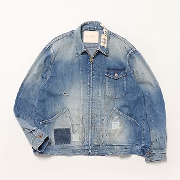 H.UNIT 에이치유닛 데님 자켓