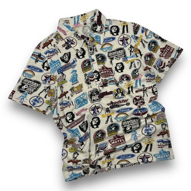 Hysteric Glamour 00s Kinky Girl polo Tee