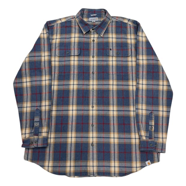 칼하트 빈티지 오리지널핏 플란넬 체크 셔츠 남방 2XL
