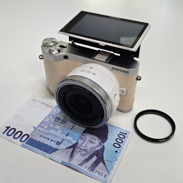 작례O 스마트카메라 삼성 nx300m 디지털카메라 셀카지존 빈티지 디카