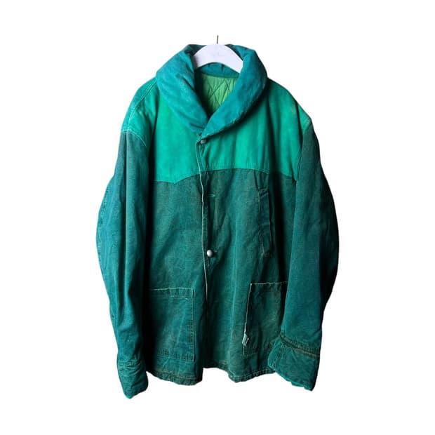 [JPN] 90's 재팬 빈티지 덕캔버스 퍼프 자켓