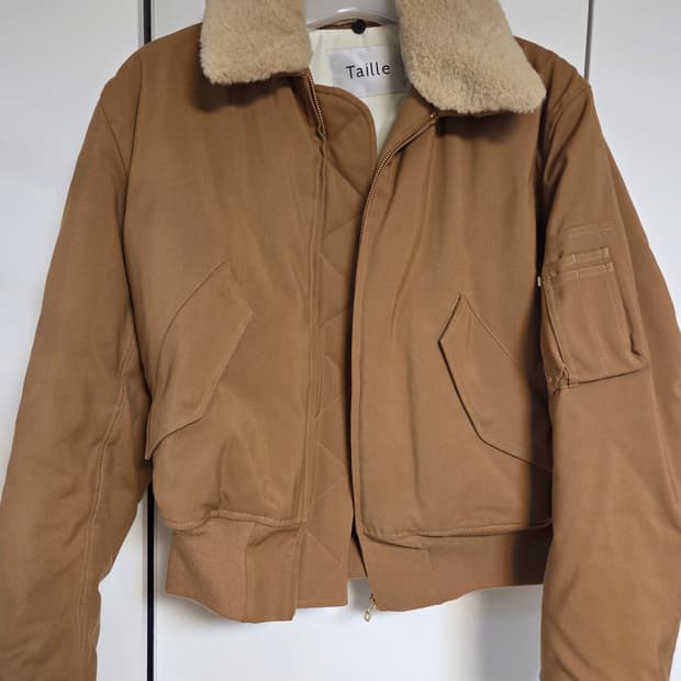 타일레 24fw 시어링 숏파카 2사이즈