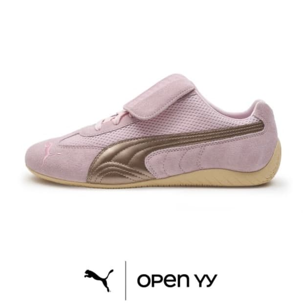 puma 푸마 x open yy 스피드캣 위스프 오브 핑크 캐모마일 
