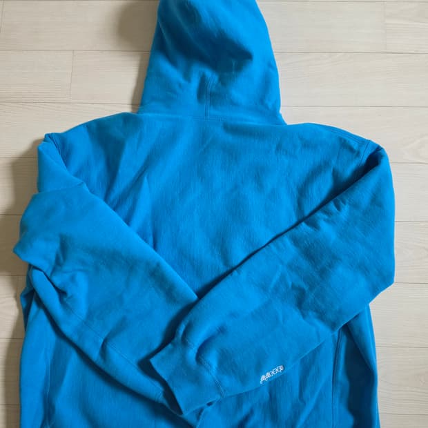 슈프림 박스로고 후드 스웨트셔츠 시안 - 25FW XL