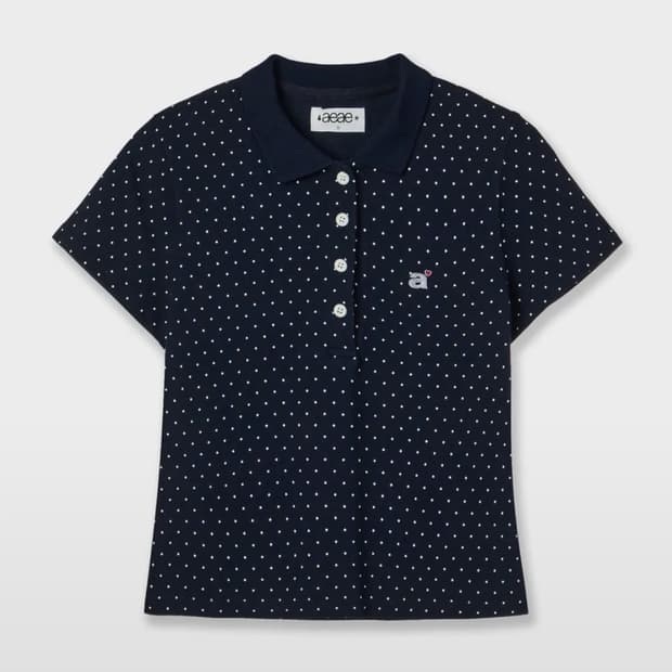 aeae DOT PK T-SHIRTS [NAVY] 0사이즈