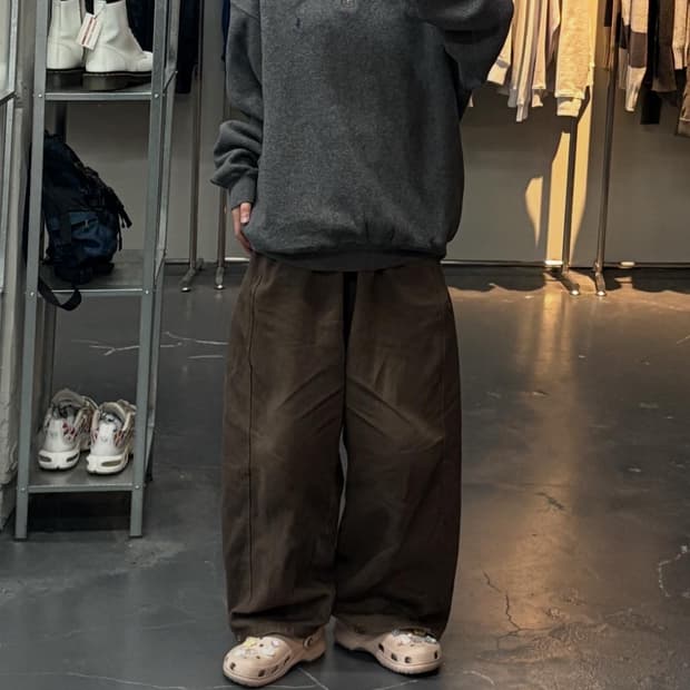 •폴로랄프로렌 딥그레이 반집업 니트 A2847