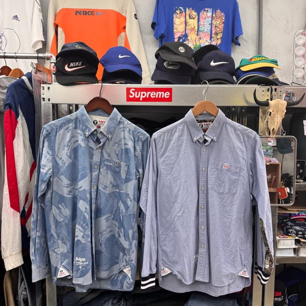 일괄) 에이프 셔츠 m 2개 