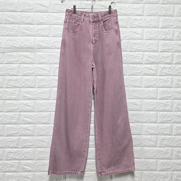 브루넬로 쿠치넬리 핑크 와이드 데님 26인치