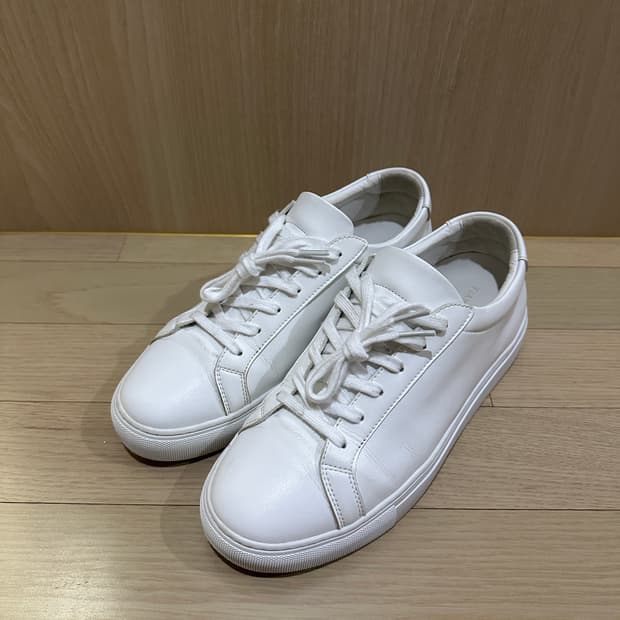 티아모 오리지널 올화이트 5.5cm 키높이 스니커즈 41(265)