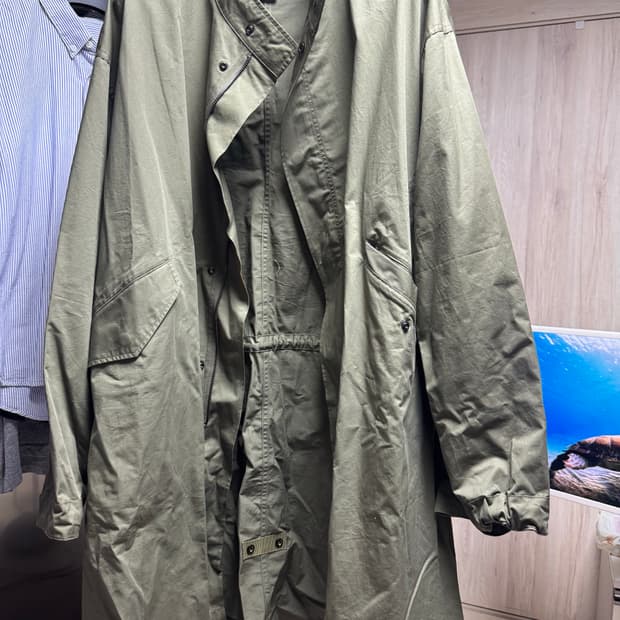 파르티멘토 M65 피쉬테일 코트 카키 M사이즈 판매합니다