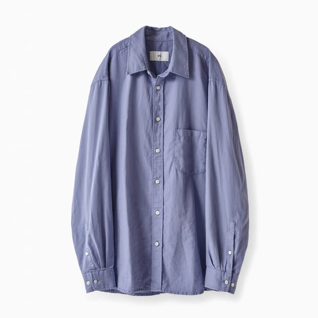 이얼즈어고 소프트 코튼 드릴 포이카 셔츠 클래식핏 V.3 라벤더 m