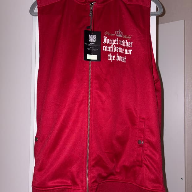 갸루 민소매 후드 아우터